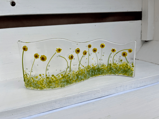 Pink flowers Freestanding Wave