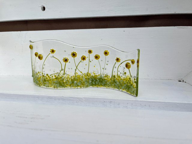 Pink flowers Freestanding Wave