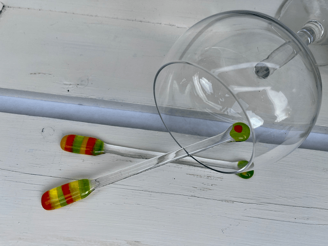 Mandarin & Lime Gin Swizzle Stick