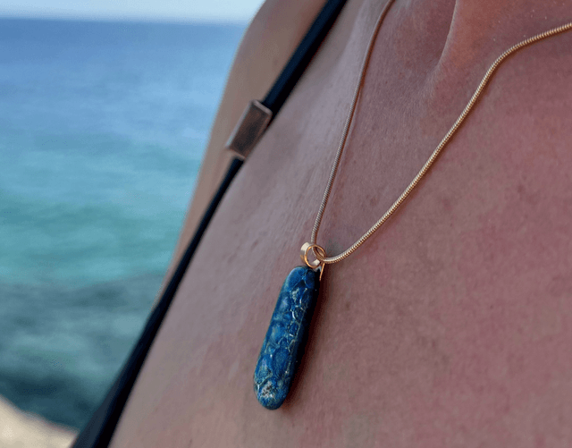 Jewellery: Dichroic with gold