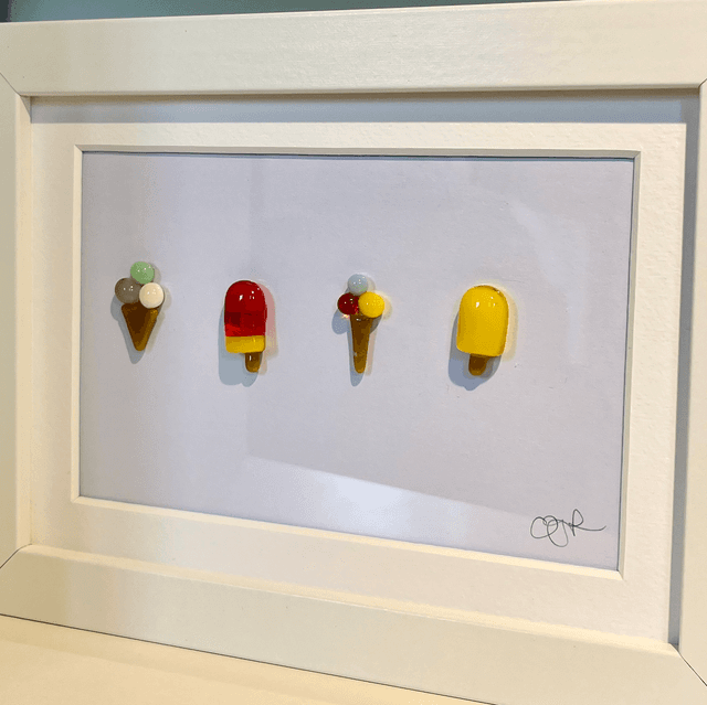 Ice cream &amp; Ice Lolly Picture Art £35 plus